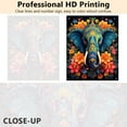 thumbnail image 2 of TISHIRON Paint by Numbers for Adults,16x20 inch Canvas Wall Art Majestic Elephants Oil Painting by Numbers Kit for Home Wall Decor (Frameless), 2 of 6
