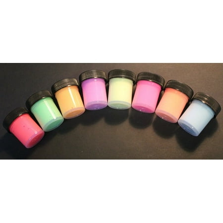 Download Glow in the Dark Acrylic Paint - 8 Color Set-15ml pots ...