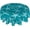 Teal, variant on Fall Round Tablecloth Thanksgiving Table Cloths 60 Inch Washable Reusable Decoration Table Cover for Kitchen Party