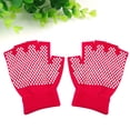 thumbnail image 5 of Non-slip Workout Gloves Half Finger Cotton Gloves Machine Comfortable Knitted Gloves for Yoga Sports(Rosy), 5 of 5