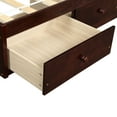 thumbnail image 6 of Twin Bed with Storage Platform Bed with 3 Drawers Captain Bed Frame, 6 of 7