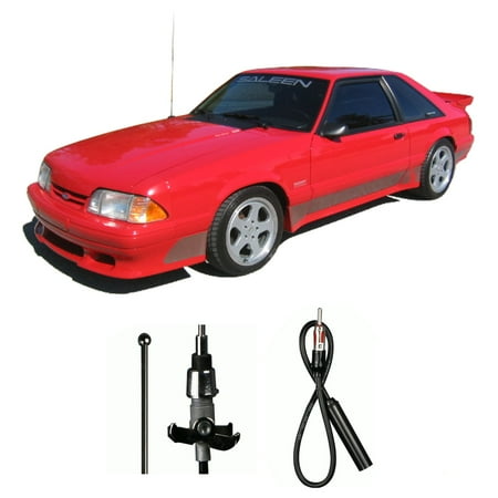 Ford Mustang Oem Wiring - Ford Mustang 1982-1993 Factory OEM Replacement Radio Stereo Custom Antenna Mast