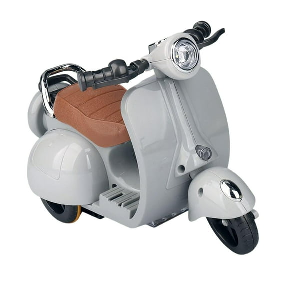 Motocicleta acrobática giratoria de 360 degree, accesorios para hámster, juguetes eléctricos para mascotas, juguete de baile de dibujos animados, suministros para mascotas, motocicleta Gris Sunnimix Motocicleta acrobática
