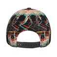 thumbnail image 3 of Lsque Glitch Screaming Skull Baseball Cap Trucker Low Profile Hat Golf Dad Hat Adjustable Original Classic Unconstructed Plain Cap Men Women, 3 of 9