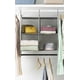 thumbnail image 4 of Organizador de armario colgante Whitmor de 4 secciones con barra para ropa, 4 of 7