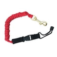 thumbnail image 4 of FRCOLOR sup leash Nylon Elastic Kayak Canoe Paddle Leash Fishing Rod Holder Layard Safety Rod Leash Rowing Boats Rafting SUP Paddle Leash Extended to 110cm (Black and Red),43.31"X0.79"X0.39", 4 of 4