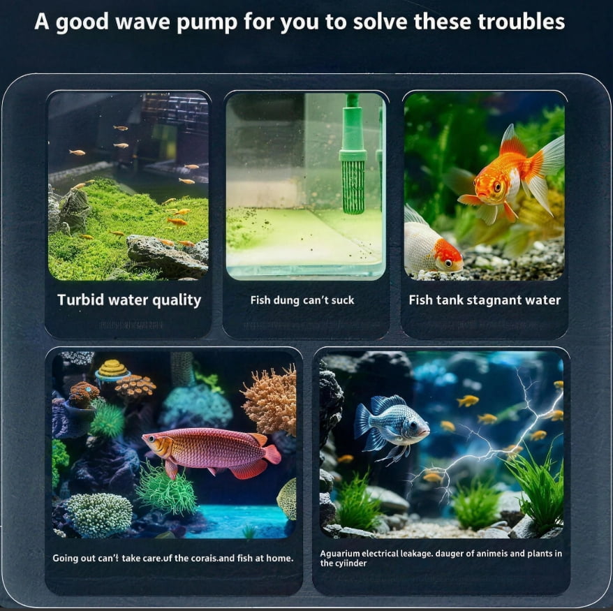 NEW Jebao Jecod DMP-20M Smart Aquarium Wave Maker Pump Bluetooth Wifi App Control Silent Powerful