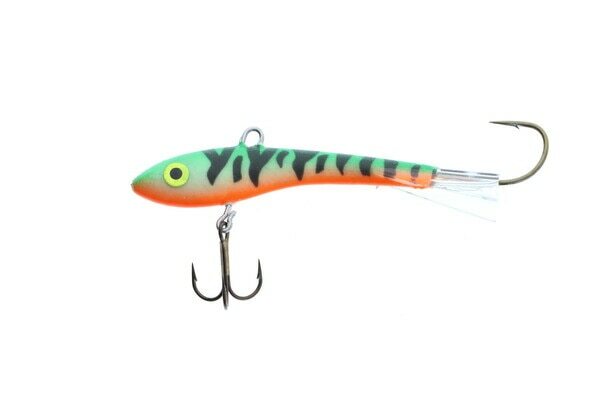 Moonshine Lures, Fishing Lure Jig, Shiver Minnow 2", Glow Perch