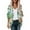 Green, variant on Hueook Cardigans for Women Plus Size New Buttoned Long Sleeve Blouse Casual Tops Printed Shirt Blouse Top