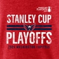 thumbnail image 4 of Men's Fanatics  Heather Red Washington Capitals 2024 Stanley Cup Playoffs Crossbar Tri-Blend T-Shirt, 4 of 4