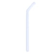 thumbnail image 1 of Pajas de beber de de borosilicato reutilizables amistosas , principal curvado doblado Blanco Sunnimix Pajitas curvadas, 1 of 8