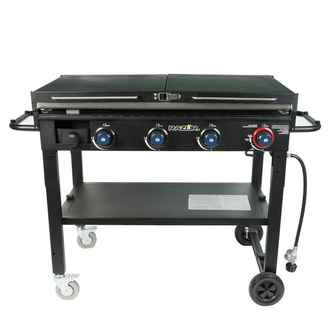 Razor Griddle GGC1643M Gril-Gril au Propane LP à 4 Brûleurs pour l'Extérieur, 37 Po