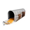 thumbnail image 5 of Bingfone Scottish Highland Cow Magnetic Mailbox Cover Standard Size For Garden Yard Outdoor Decorations-25.5x21 In, 5 of 7