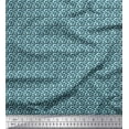 thumbnail image 1 of Soimoi Modal Satin Fabric Triangle Shirting Printed Craft Fabric by The Yard 42 Inch Wide, 1 of 3
