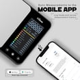 thumbnail image 4 of Escala Digital de Alimentos con Modo de Nutrición Que Incluye Calorías y Macros, Escala Inteligente de Cocina Mide hasta 5 kg con Graduación de 1 G, Conectividad Bluetooth y App para Seguimiento, 4 of 7