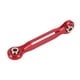 thumbnail image 4 of Varilla de acoplamiento de servo de dirección, aleación de aluminio, piezas de actualización de coche RC para coches Traxxas 1/5 RC, Rojo YUNYI BRAND  Deportes, 4 of 8