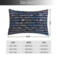 Cauagu Function Source Code Print Pillow Covers with Envelope Closure