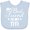 Blue, variant on Inktastic My Best Friend is My Titi with Hearts Boys or Girls Baby Bib