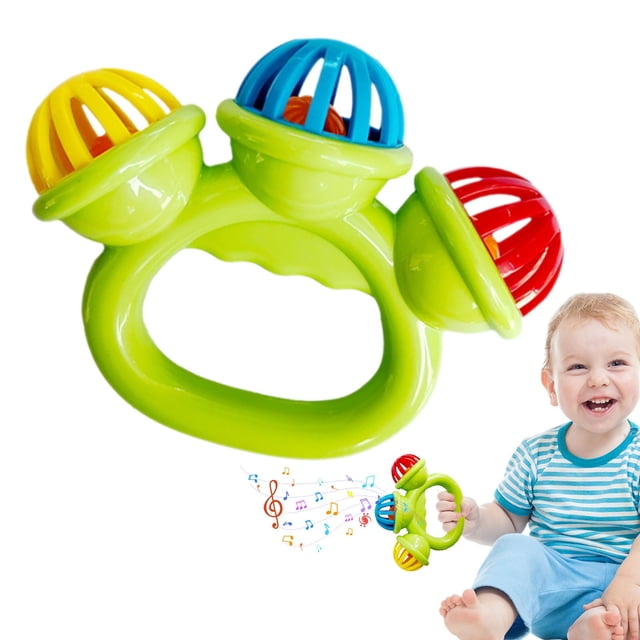 WHEANG Handbells Educational Musical Comfort Instrument For Random Color Encourages Creative Expression For Development Random Color