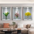 thumbnail image 1 of onlyliua ¡ Ofertas de Liquidación de Hoy Prime! Calcoma de Plantas y Plantas En Macetas, Pasillos, Escaleras, Pintura Decorativa, Murales de Plantas y Flores, Paredes de Hoteles y Restaurantes., 1 of 3