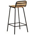 thumbnail image 3 of vidaXL Bar Chairs 4 pcs Solid Mango Wood, 3 of 5