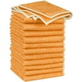 thumbnail image 1 of REGALWOVEN 12 Paquete de Paños de Cocina Suaves y Absorbentes Toallas de Platos Naranjas 10" x 12", 1 of 7