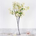 thumbnail image 2 of Efavormart 4 Bushes 40" Tall Silk Artificial Flowers Faux Cherry Blossoms Branches Cream, 2 of 11