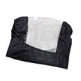 thumbnail image 4 of Funda a prueba de polvo, impermeable, transparente, resistente a la lluvia, plegable, ligera y resistente al viento. Negro, 4 of 9