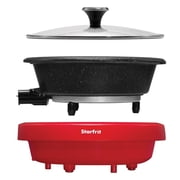 The Rock By Starfrit Dual-Sided 3.2-Quart Electric Hot Pot