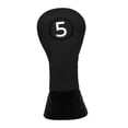 thumbnail image 3 of Funda protectora para cabeza de palo de Golf, regalo de golfista de cuello largo Premium, Golf duradero negro 5, 3 of 8