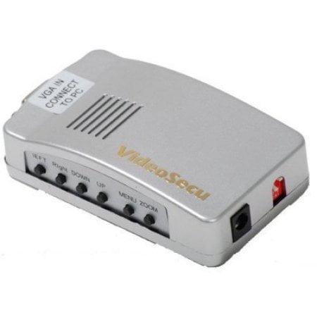 VideoSecu PC VGA to AV TV RCA Video Converter Switch Box Adapter MAC CCTV Surveillance CZS