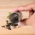 thumbnail image 5 of Tea Bag Strainer Filter Coffee Loose Leaf Ball Fine Mesh Stainless Steel Infuser Holder Travel, 5 of 6
