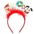 thumbnail image 1 of Diadema navideña Diadema para fiesta navideña Diadema bonita Diadema decorativa para niños, 1 of 3