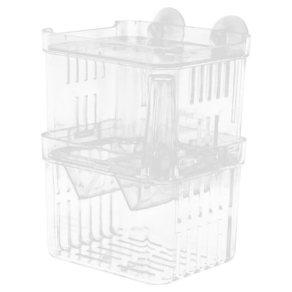 WRISTBIQUE 1Pack Fish Tank Hatchery Box for Preventing Adult Fish Attack 3.1x2.8x4.3 Inch