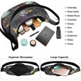 thumbnail image 3 of Women’s Outer Space Shoulder Bag – Galaxy Cosmos and Nebula Crossbody Purse for Space Lovers, Featuring Starry Night Celestial Cosmic Pattern, Lightweight Water-Resistant Tote, 3 of 5