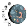 thumbnail image 4 of Kdxio Spare Tire Cover for RV Trailer, Waterproof Wheel Cover,Camper Spare Tire Cover Fit for Rv SUV Truck Travel Trailer -Watermelons Dachshunds, 4 of 8