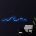 thumbnail image 3 of Handmadetneonsign Wave Neon Sign, Beach LED Neon Art Decor, Wave Beach Holiday Wall Decor, 3 of 5