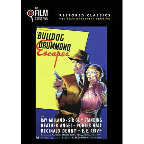 Bulldog Drummond Escapes (DVD), Film Detective, Mystery & Suspense