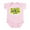 Petal Pink, variant on CafePress - Crash Here? Infant Bodysuit - Baby Light Bodysuit, Size Newborn - 24 Months