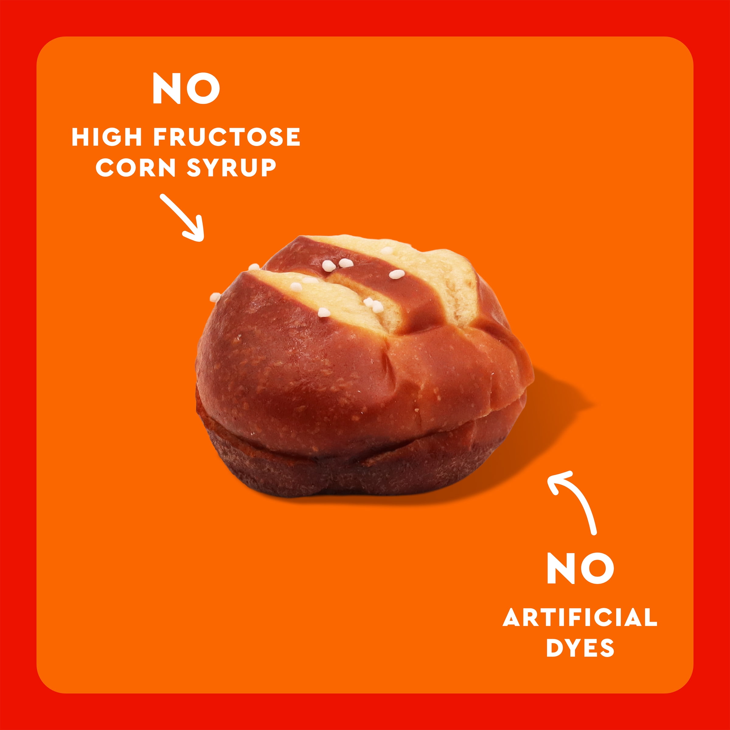 King's Hawaiian Pretzel Pre-Sliced Slider Buns, 9 Count, 11 oz, Shelf-Stable
