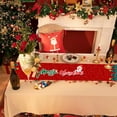 thumbnail image 4 of ChicYu 72x13inches Christmas Table Runner Tablecloth Decoration TV Stand Cover Cloth Suitable for Christmas Home Decoration Covers Tables or TV Stands, 4 of 5
