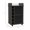 Gray Particle Board Melamine, variant on XIZE Vegas Bar Cart with Glass Door Cabinet and 6 Cubbies