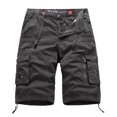thumbnail image 1 of Pantalones cortos de herramientas para hombres Pantalones casuales sueltos Capris con múltiples bolsillos para hombres Pompotops ulkah936663, 1 of 3