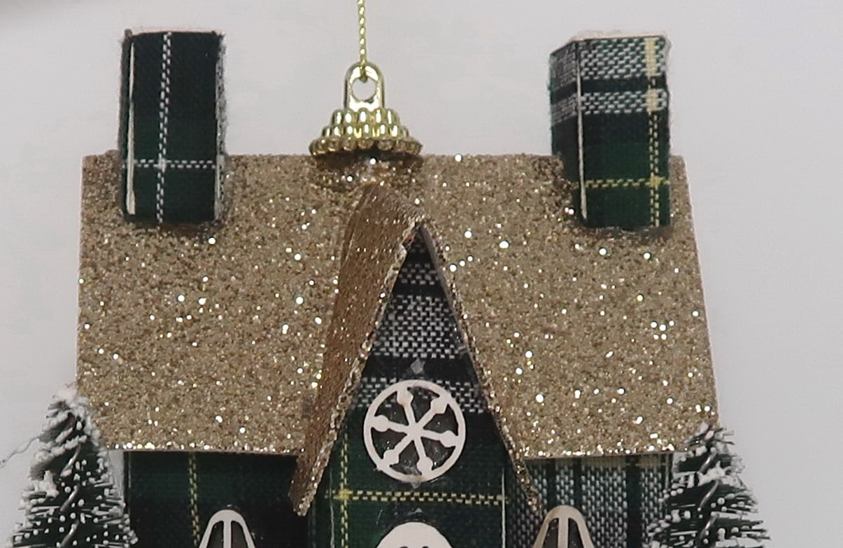 GT Décoration de maison à carreaux verts à LED