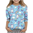 thumbnail image 1 of Eres más que una prueba Puntuación Estilo de camisa Niños Día de Pascua Imprimir 3/4 Manga Cuello redondo Casual Top Boys Camisas de manga larga Tamaño 12-14 Juventud, 1 of 6