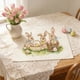 thumbnail image 4 of Mantel individual de poliéster, manteles individuales de Pascua, decoración de restaurantes de Pascua, manteles individuales aislantes, manteles individuales occidentales, manteles individuales aislan, 4 of 6