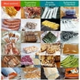 thumbnail image 6 of 4 Roll Commercial 11" x 50' Vacuum Sealer Bags 4mil Food Saver Storage Seal Bags, BPA-Free Plastic, 6 of 10