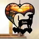 thumbnail image 4 of Xchenda cuelga un monumento personalizado con nombre, regalo de recuerdo para la pérdida de un perro, adorno conmemorativo para la pérdida de un perro, regalo de condolencias., 4 of 8