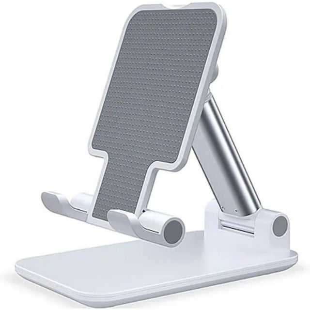 Foldable Cell Phone Holder Stand Extendable Adjustable Phone Holder Cradle for iPhone 13 12 11 and All Smartphones