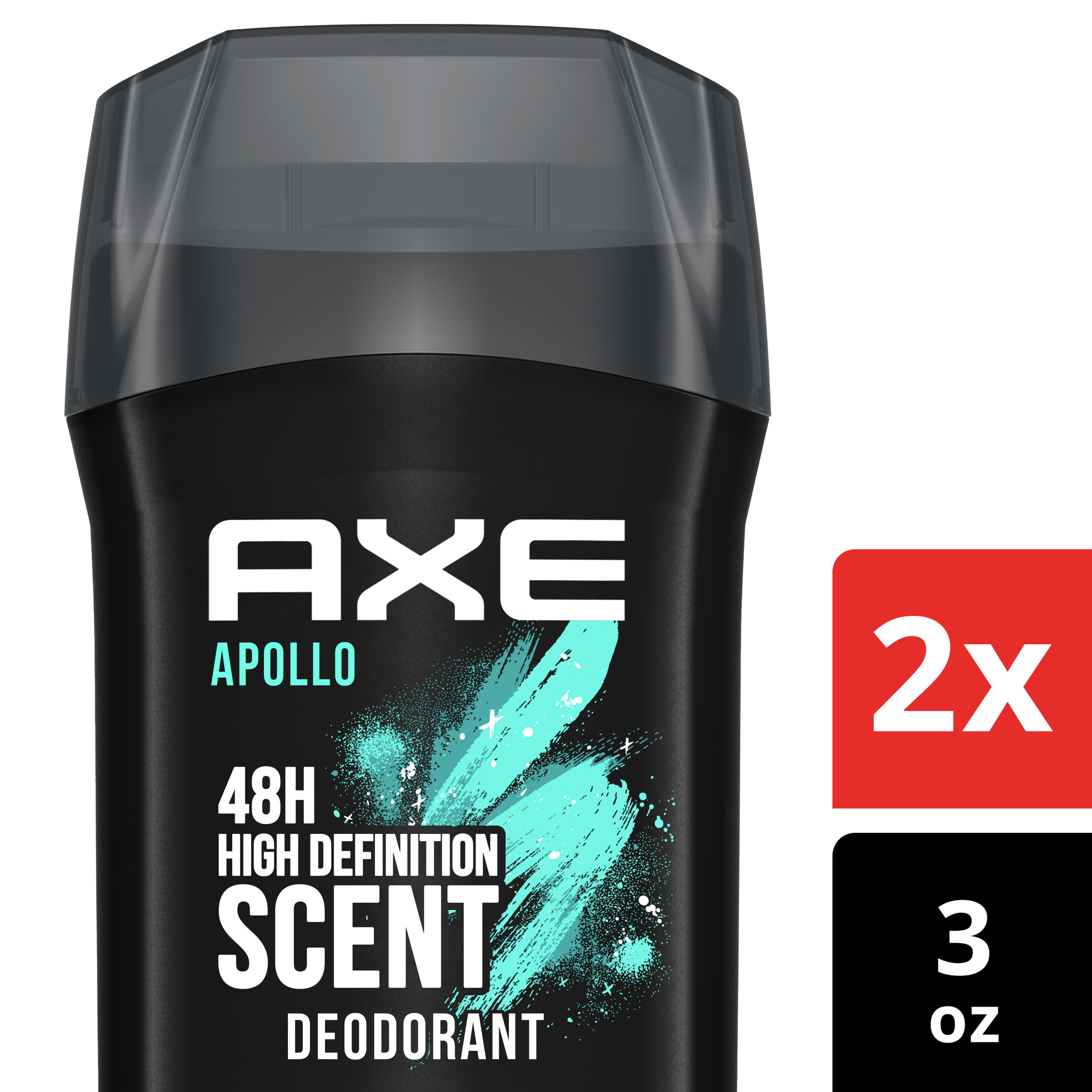 Axe Apollo Long Lasting Men's Deodorant Stick Twin Pack, Sage and Cedarwood, 3 oz - image 3 of 11